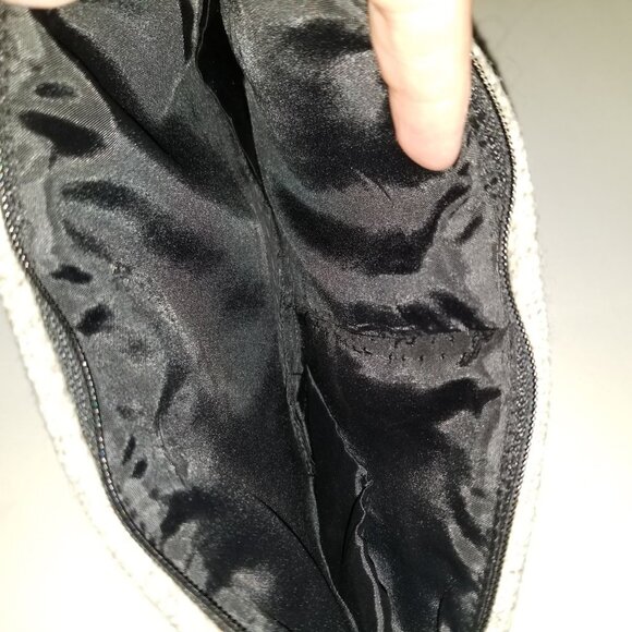 Vibrant Peruvian Embroidered Floral Zippered Pouch Purse Bag, Small, Boho - Picture 6 of 6